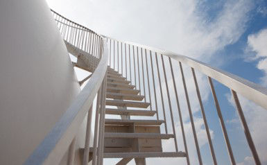 White ladder