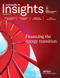 Commodity Insights Magazine - financing energy transition, mergers acquisitions, energy transition, net zero, chemicals