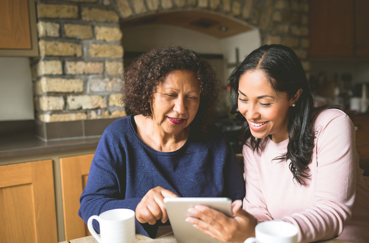 Working while caregiving banner