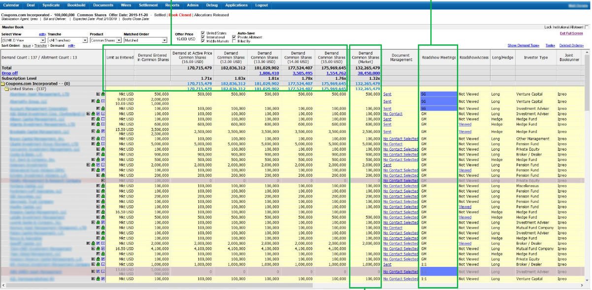 Equity-Book-Build