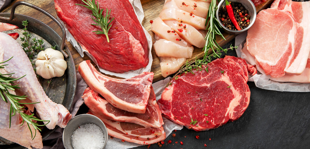 platter of meat