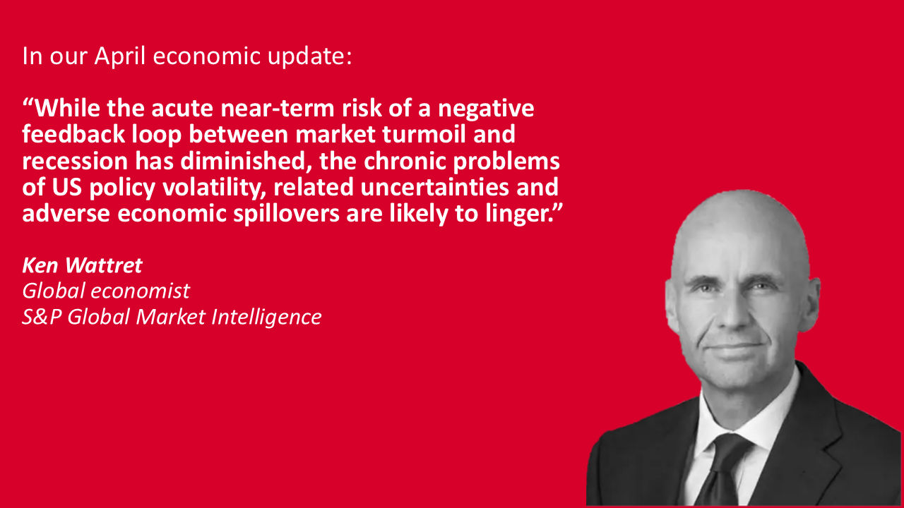 Video Global economic outlook: April 2025