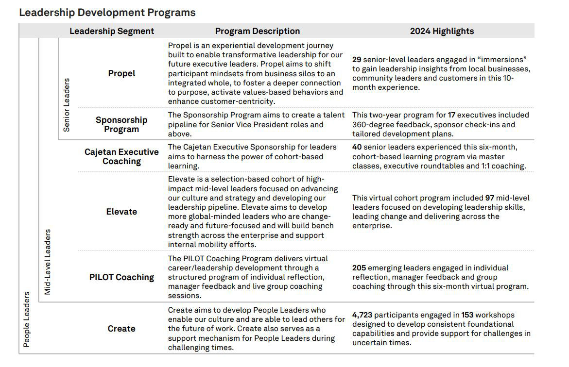 Leadership segment