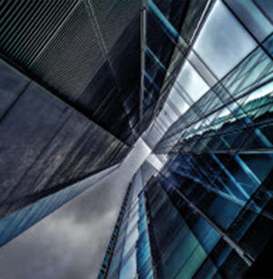 glass building