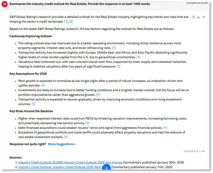 Summarize recent developments in a target industry to inform your sector outlook and investment screening.