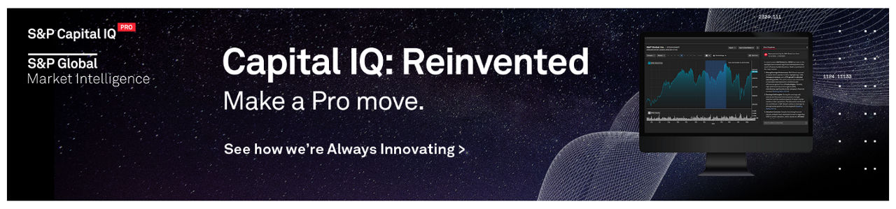 Capital IQ: Reinvented