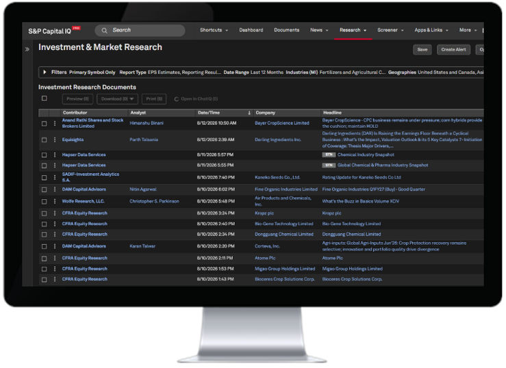 research monitor