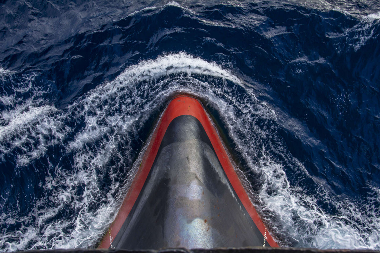 Ship in Sea