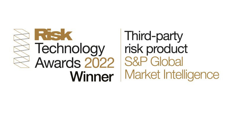 Risk Technology Awards 2022 Winner