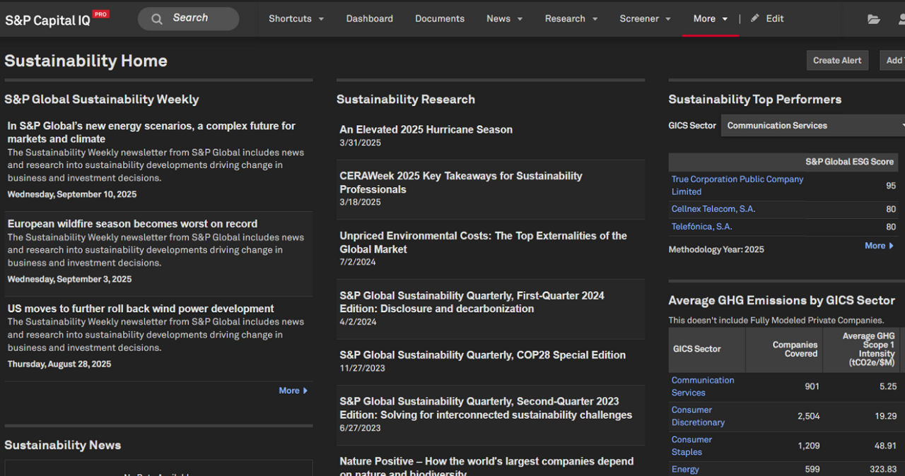 Sustainability Insights