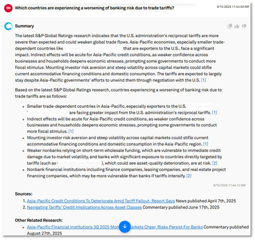 Countries’ Banking Risk from Trade Tariffs