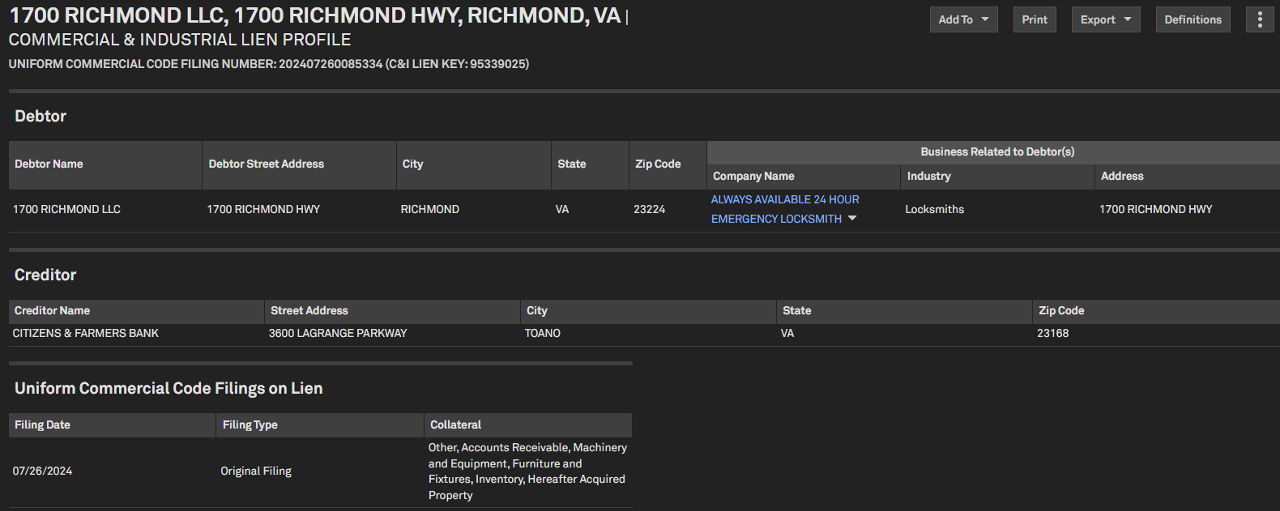 Uniform Commercial Code (UCC)