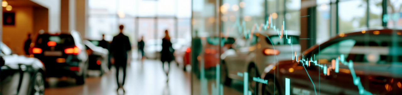 aerial view of a truck on a winding path for article about energy transition in trucking