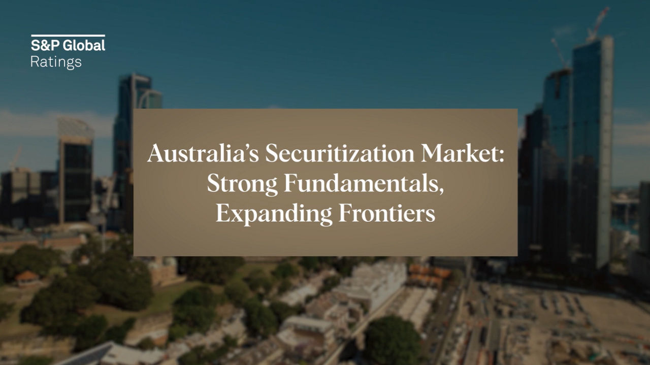 Australia’s Securitization Market: Strong Fundamentals, Expanding Frontiers