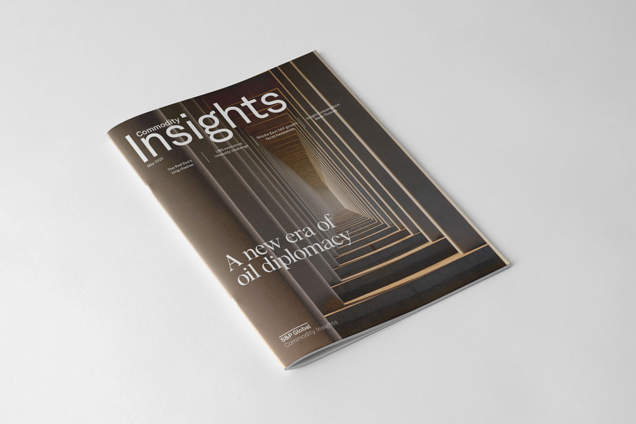 Cover image: Commodity Insights Magazine. Cover line: A new era of oil diplomacy