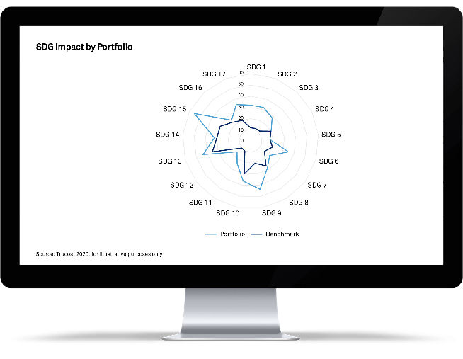 SDG Analytics for Financial Portfolios