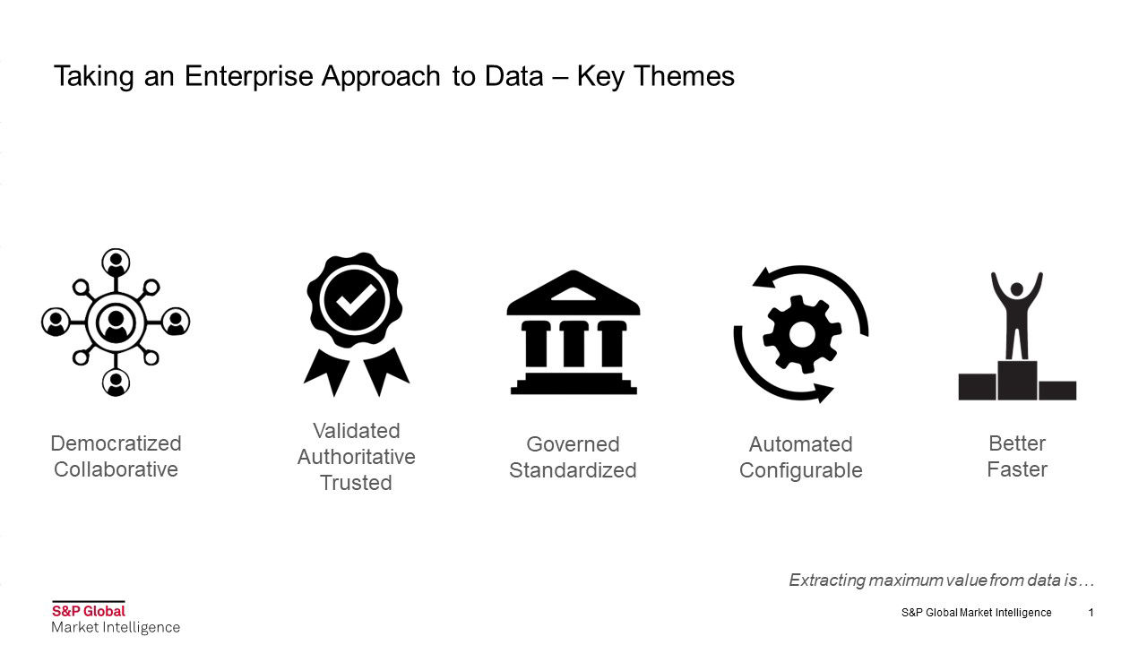 Enterprise Approach to Data 