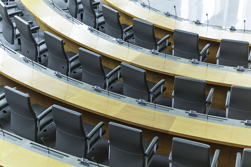 modern conference hall