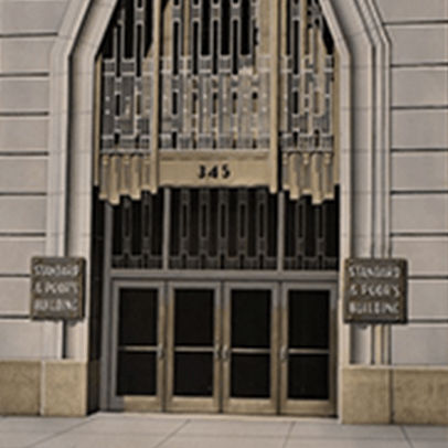 Doorway of a building